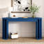 Console de 59 po de long avec canapé en placage de chêne-1432567366