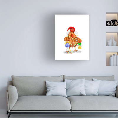 Art sur toile de poule bolognaise bolognaise