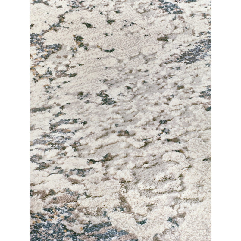 Anease Abstract Flat Weave Area Rug, Rectangle 160 x 230 cm