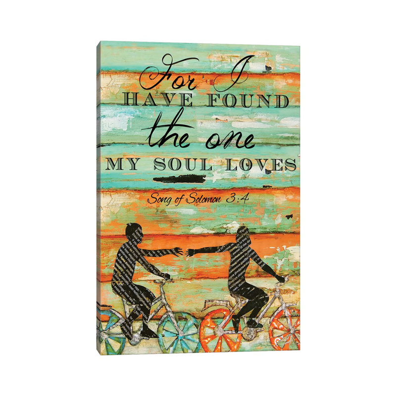 For I Have Found 1 Piece Wall Art on Canvas, 45.72cm H x 30.48cm W x 1.91cm D, Wrapped Canvas