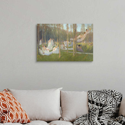 " Serenity', Illustration for Book VI of the Aeneid " Painting