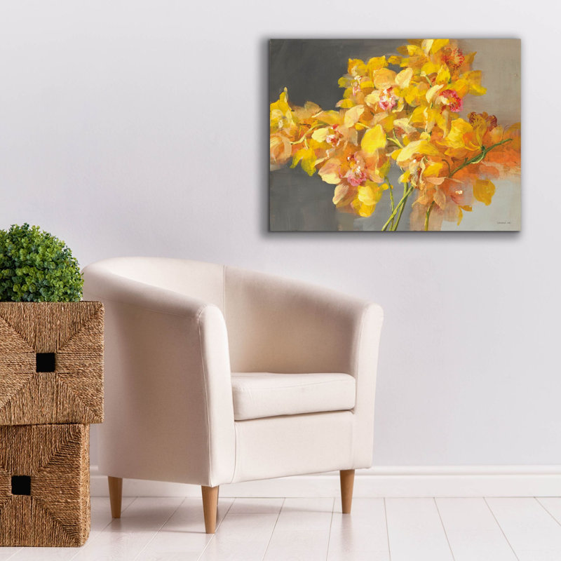  «Orchid Dreaming» par Danhui Nai, art mural sur toile, H 26 po x l 34 po