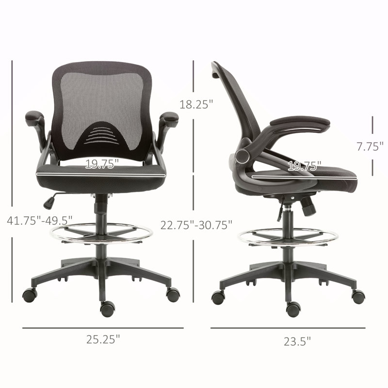 Chaise de dessinateur en filet de qualité supérieure, conception unique, pour les artistes de studio et les professionnels de bureau