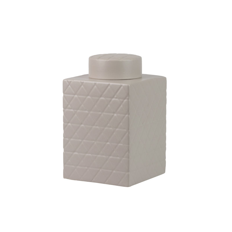 Ceramic Jar 19x19x31 Cm, Grey
