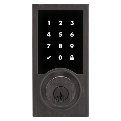 918 HomeConnect Electronic Deadbolt featuring SmartKey Security and Z-Wave Technology
