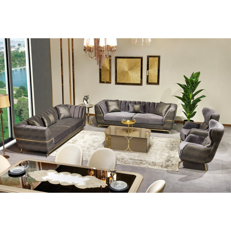 Custom Order Royal Regal 3Pc. Living Room Sofa Set