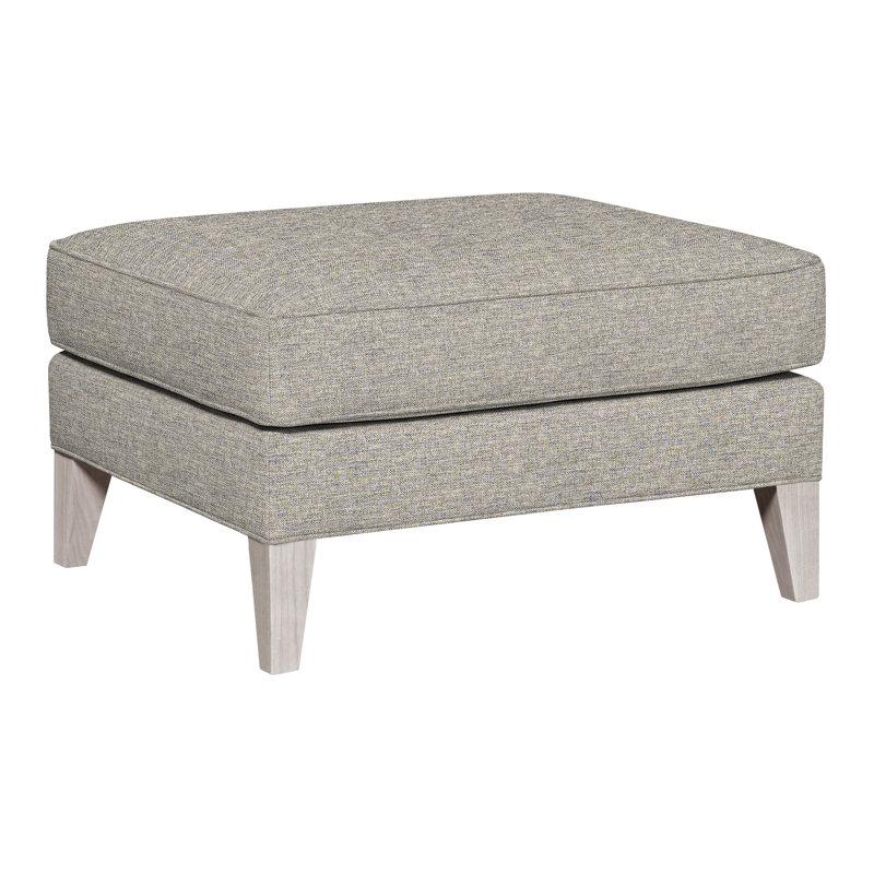 Burlingame Ottoman, Dove Gray, Impala Storm