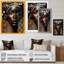 «Avant-Garde Elegant African Woman XIII», reproduction sur toile-87369966-87369967
