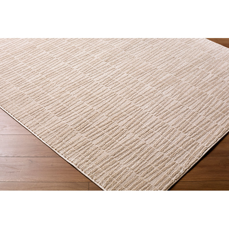 ELLE Decor X Livabliss Grenelle Machine Woven Rug, Beige, Rectangle 7'10" x 10'