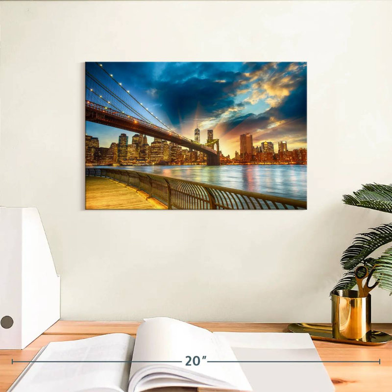 Hannes Spectacular Manhattan Sunset, H 8 po x l 12 po