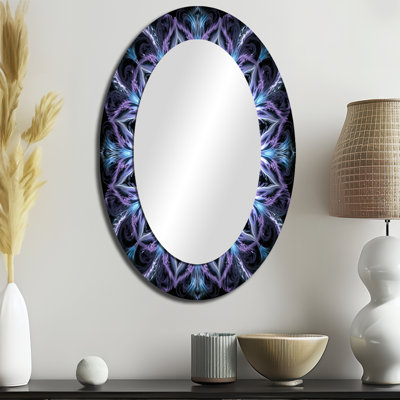 Malchow - Miroir abstrait en métal