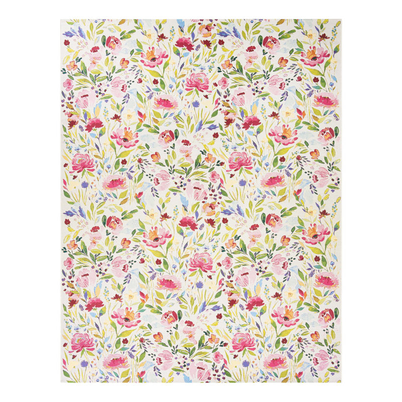 Firman Beachcrest Home Buttercup Wygant Indoor/Outdoor Area Rug, Rectangle 9' x 12'
