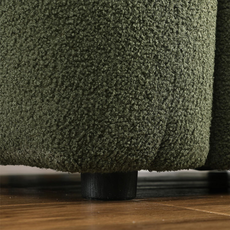 Kieayla 86.61'' Upholstered Boucle Sofa | Modern Comfort