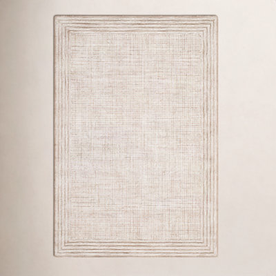Hand-Tufted Geometric Room Rug