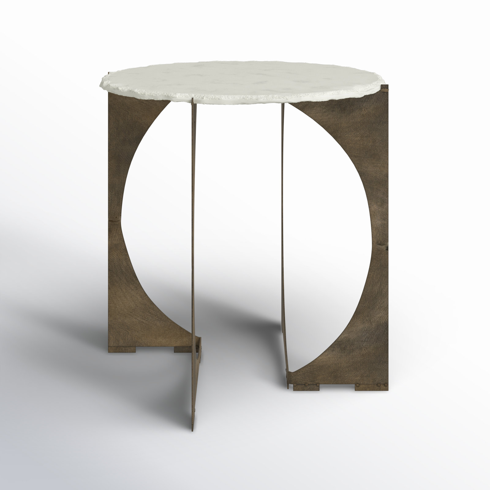 Giles End Table, Black