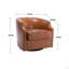 Fauteuil demi-tonneau pivotant de 30,12 po Bruke-988714086