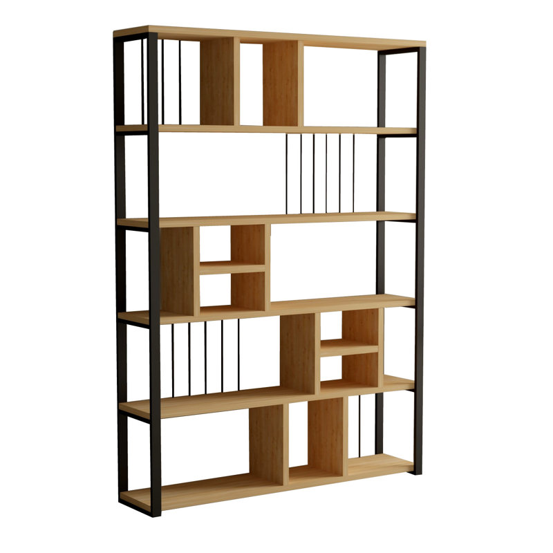 Bibliothèque en métal H 59,06 "x l 47,24" Denneen