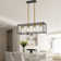 Dionna 4 - Light Dimmable Rectangle Chandelier