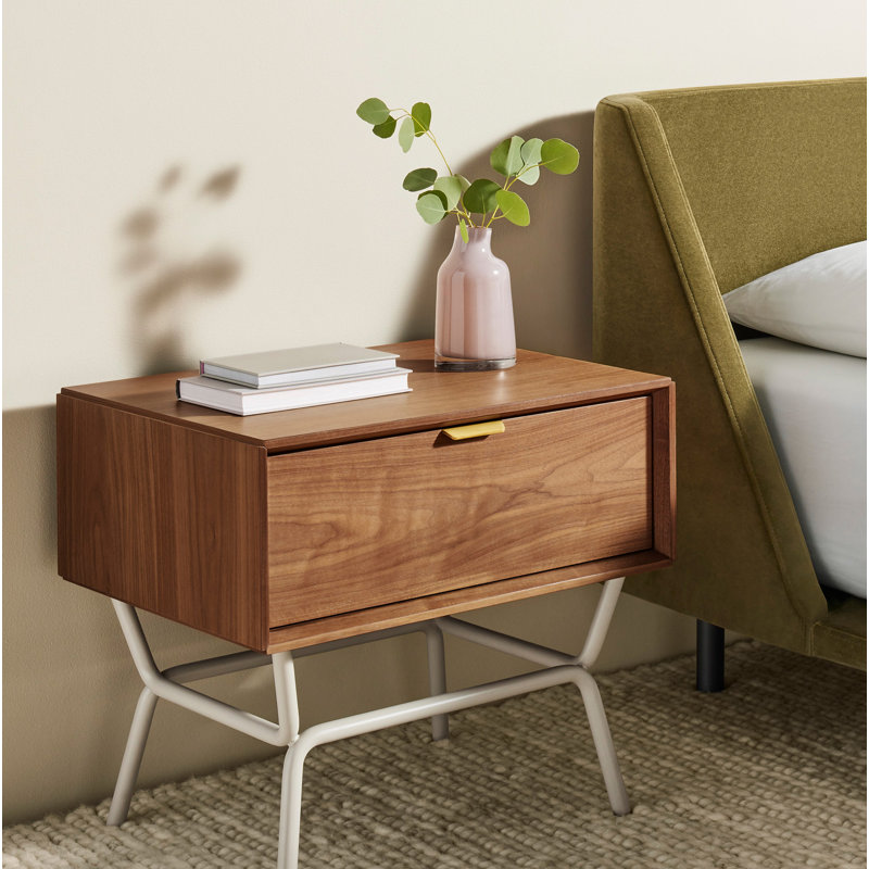 Dang 1 - Drawer Nightstand, Marine Blue