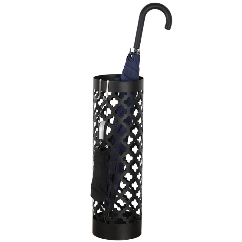 Abderahmane Freestanding Umbrella Stand, Black