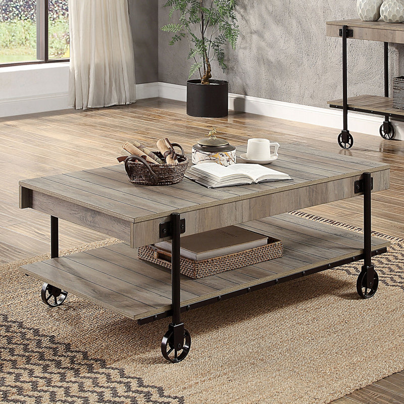 Table basse style industriel 1pc