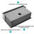 Durable Stainless Steel Farmhouse Sink Elegant Modern Kitchen Setting