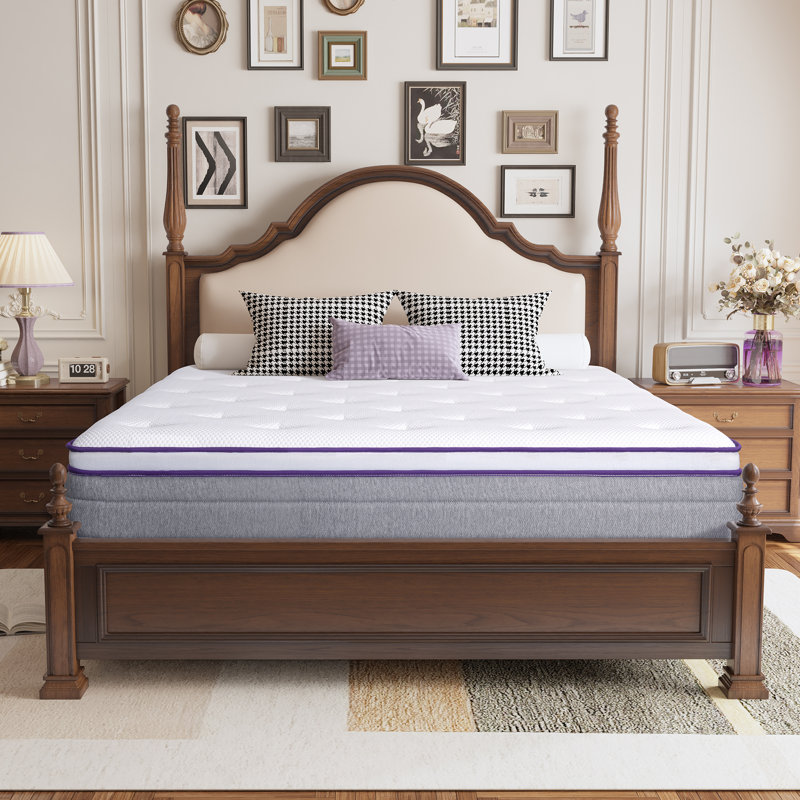 22cm  and 25cm Medium Feeling Pocket Sprung & Memory Foam Hybrid Mattress for Cool Comfort and Lasting Support, 25cm