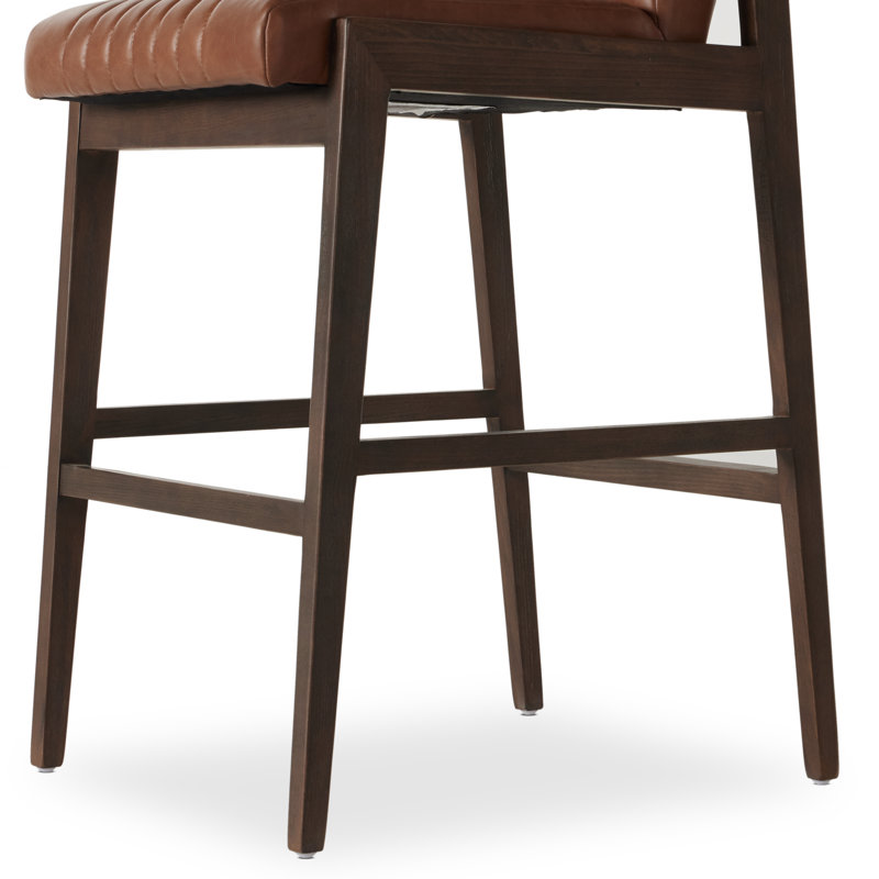 Alice Upholstered Stool, Bar Stool (30.25" Seat Height)