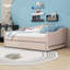 Upholstered Daybed with Light and Trundle-369266439-369266433