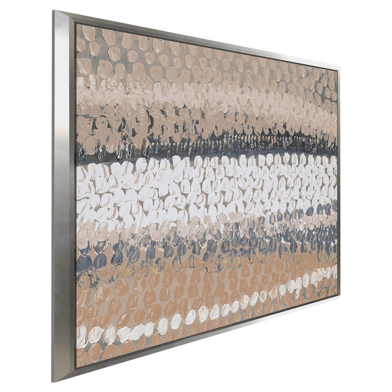 « modern harvest abstract ii », reproduction de peinture à l’acrylique sur toile, H 31,5 po x l 31,5 po x P 2 po