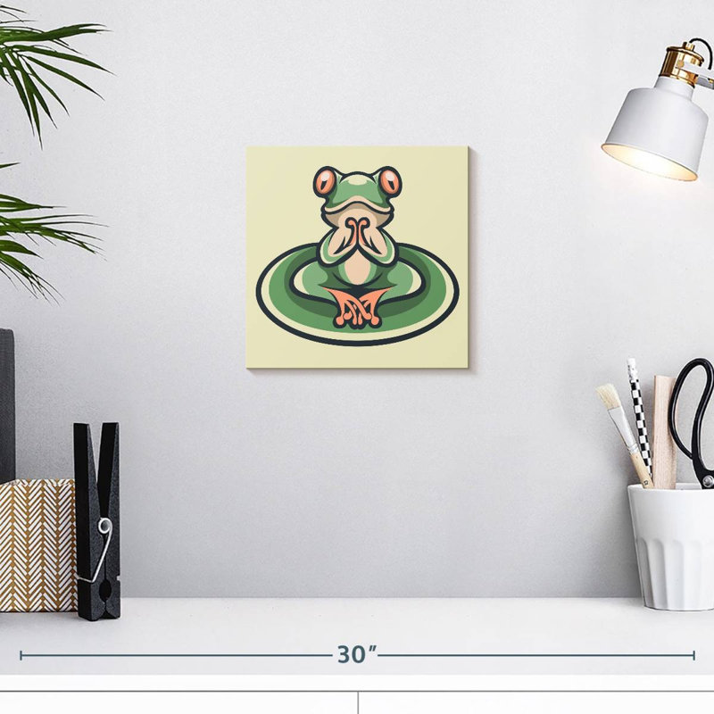 Drôle de grenouille Ketti, H 10 po x l 10 po