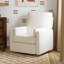 Fauteuil inclinable pivotant Ethan en tissu performant-87681315