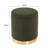 Teddy Fleece Round Ottoman With Storage-1719223787
