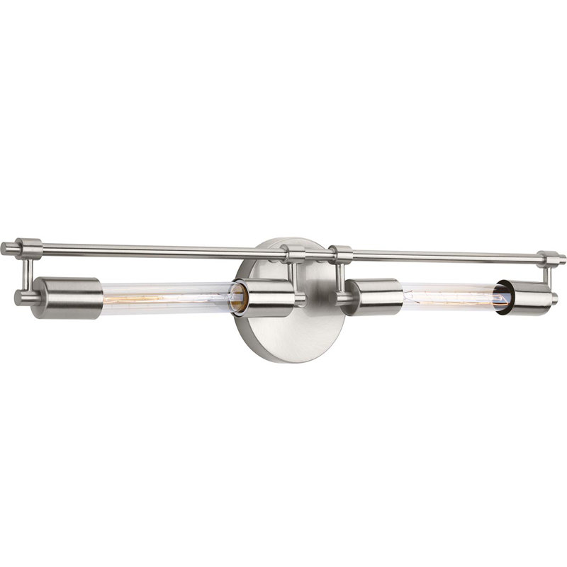 Hiltner 2 - Light Dimmable Vanity Light, Brushed Nickel