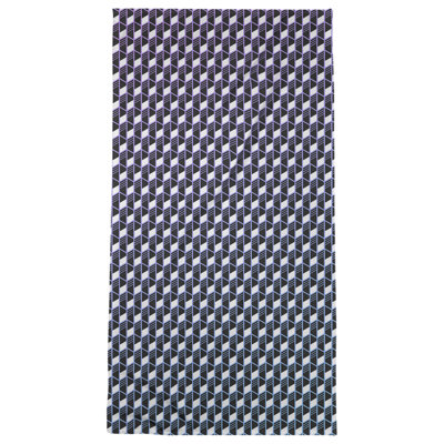 Serviette de bain à rayures géométriques classique