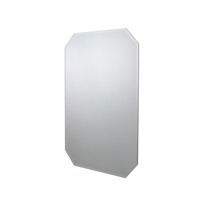 70 x 50cm Octagonal Bevelled Edge Bathroom Mirror 