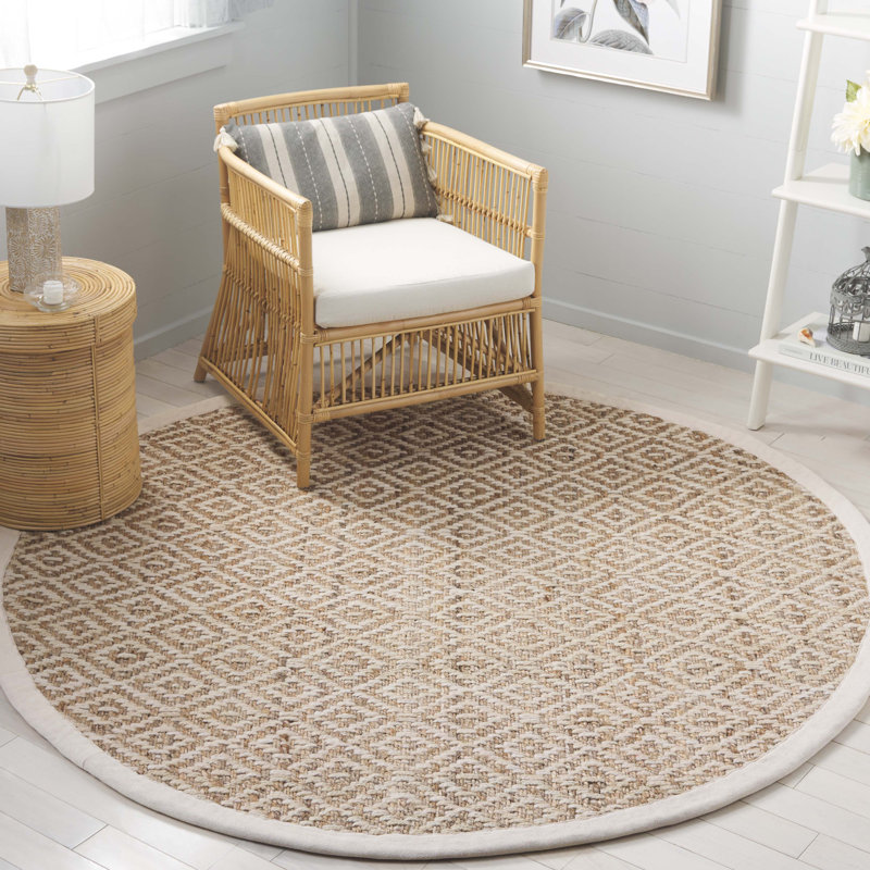 Tapis en jute / sisal Martha Stewart, Rond 6 pi