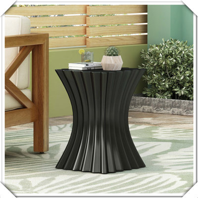 Table d'appoint d'extérieur Wave Design décoratif décoratif fonctionnel polyvalent pratique élégant