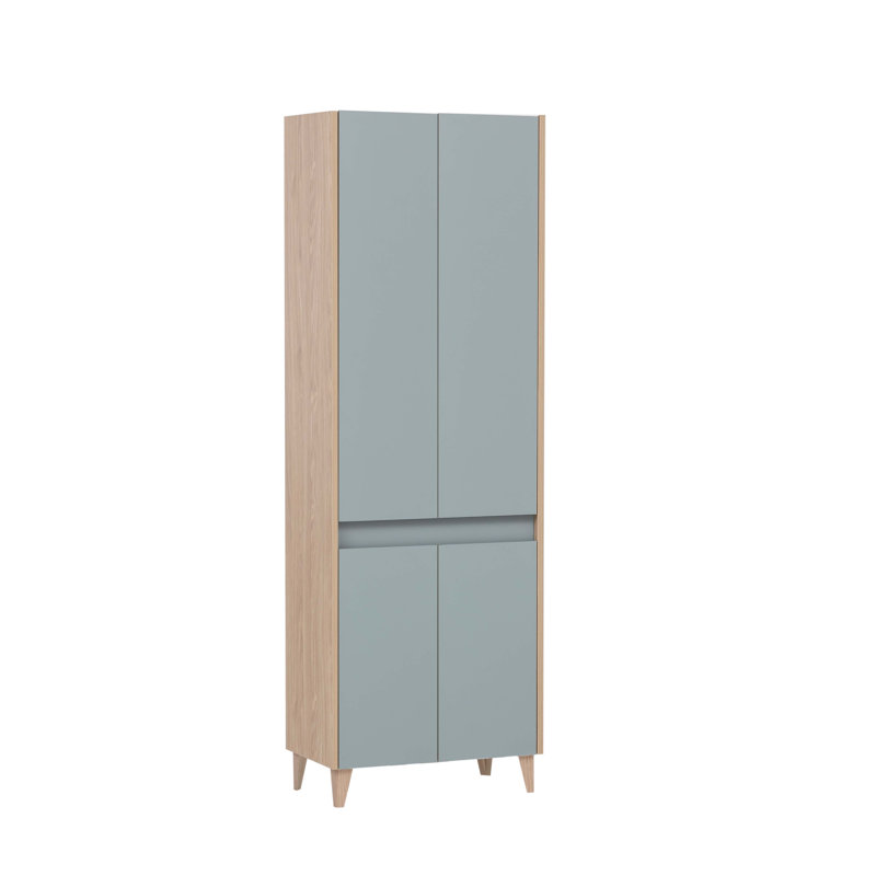 Calvin-Leigh Freestanding Bathroom Cabinet, Pigeon Blue