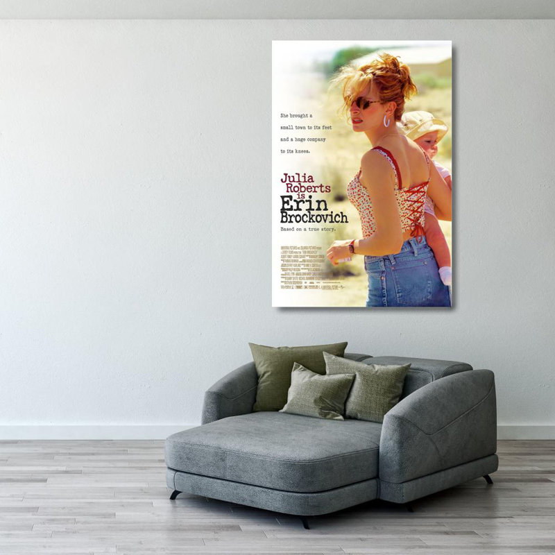 Erin Brockovich, 40" H x 27" W