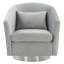 Fauteuil demi-tonneau pivotant de 75,99 cm de large Skye-70607347-70607350