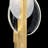 Selene Wrought Iron LED Flush Mounted Sconce-84975496-84975497