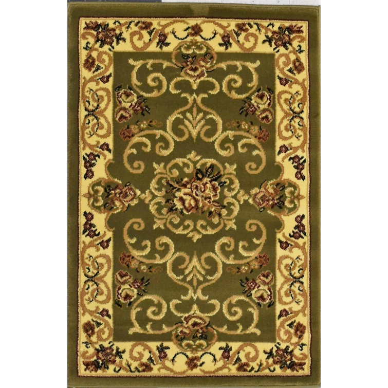 Tapis vert olive Gloucester