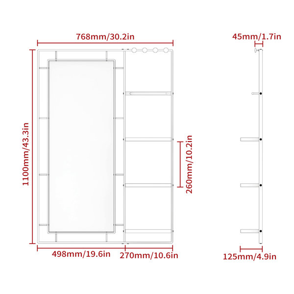 Dimensions du produit