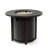 Round Fire Pit Table Propane Fire Table With Lava Rocks