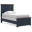 Lit simple à panneau Loyce-123300536