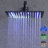 Rain Fixed Shower Head 2.5 GPM GPM