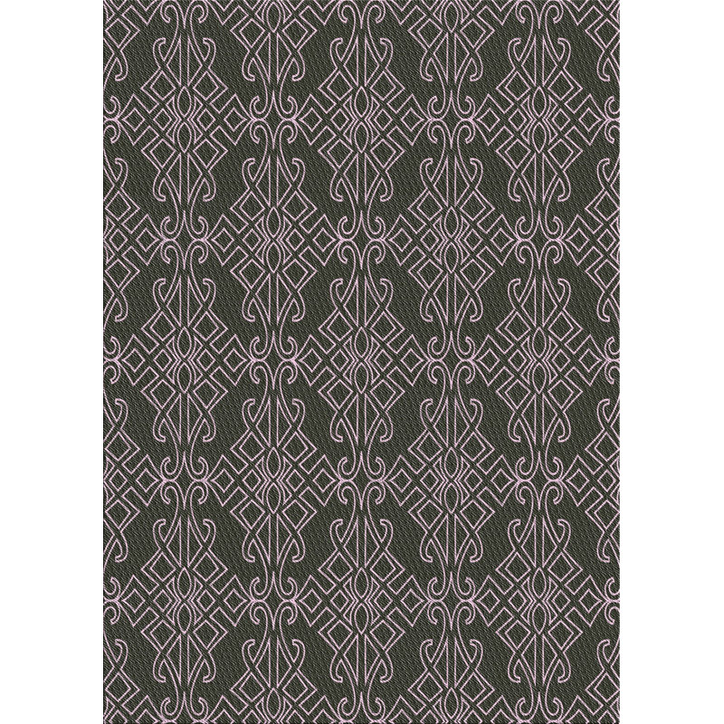 Tapis olive en laine touffeté à la main Geno
