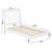 Ambie Low Profile Solid Wood Slatted Spindle Sleigh Bed-51407721-51407717