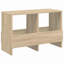 Wood Free Standing Magazine Rack-967453766